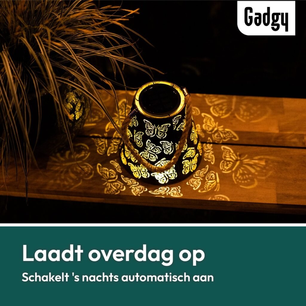 vlinder buitenlamp
