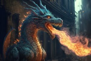 Draak als krachtdier