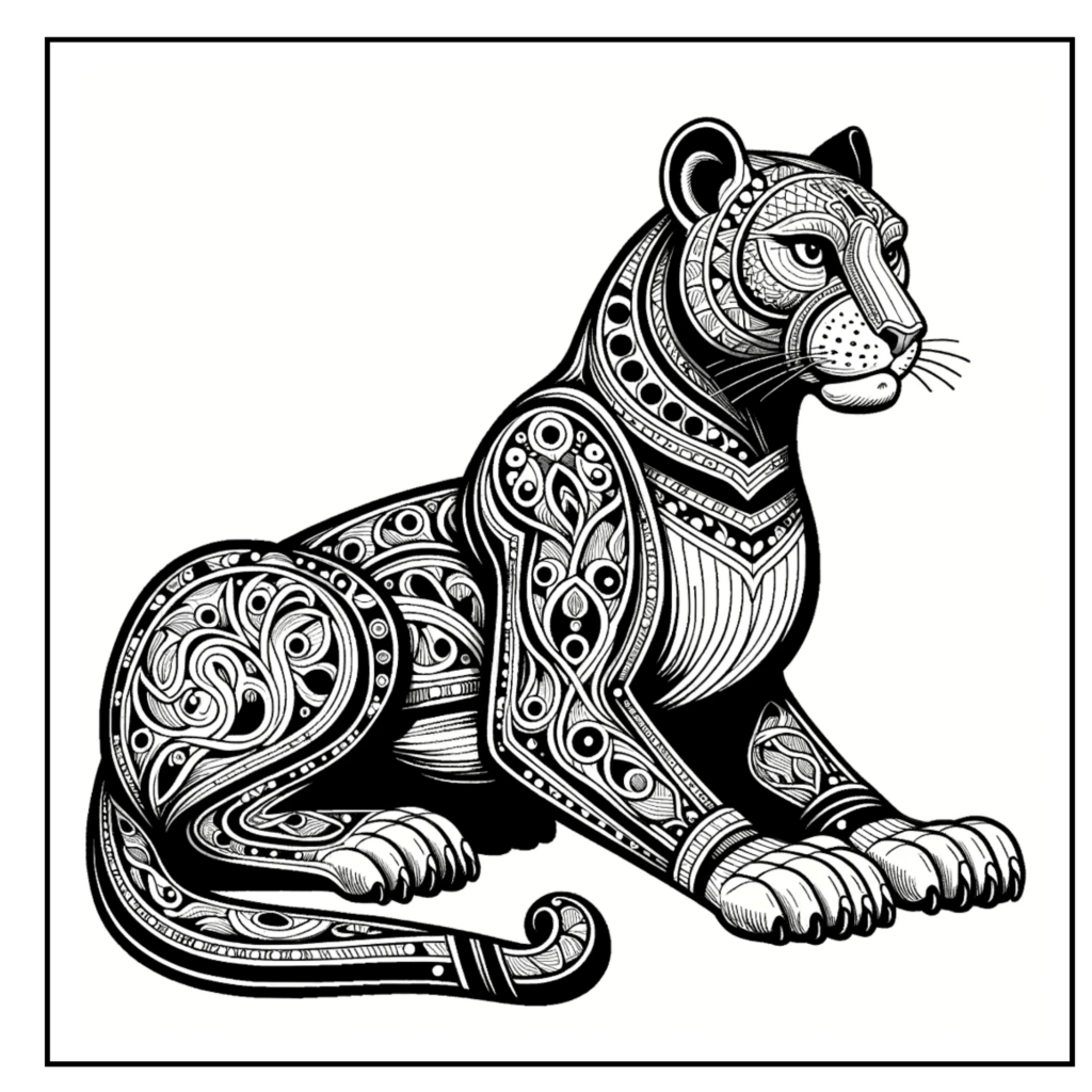 krachtdier panter