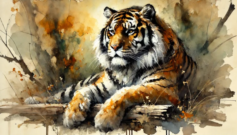 Tijger als krachtdier