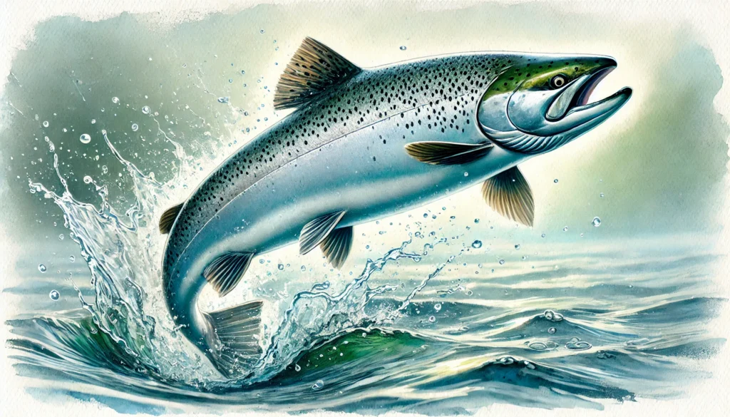 Krachtdier zalm