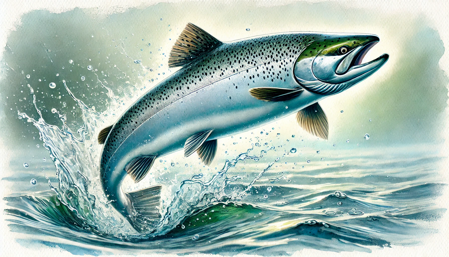 Krachtdier zalm
