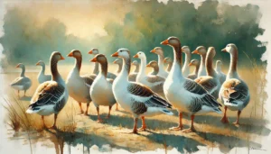 Krachtdier Gans