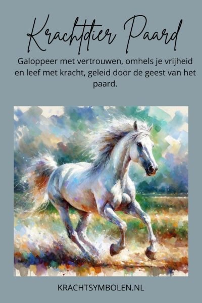 Krachtdier paard
