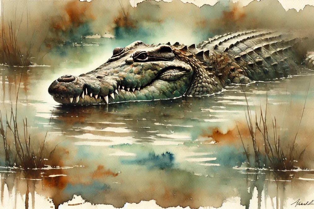 Krachtdier Krokodil