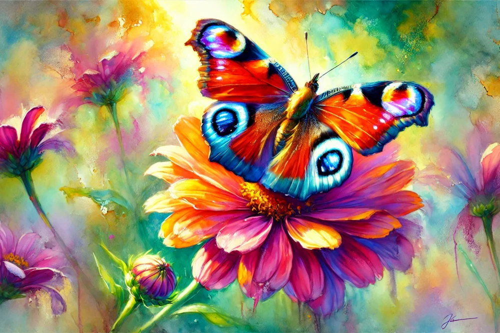 Krachtidier dagpauwoog