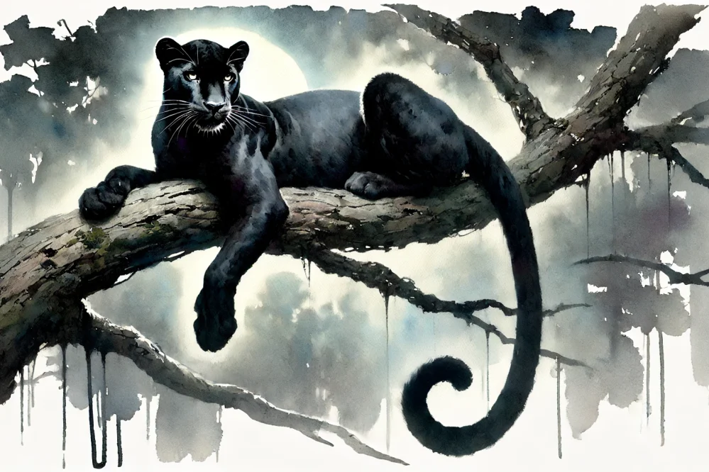 dromen van zwarte panter