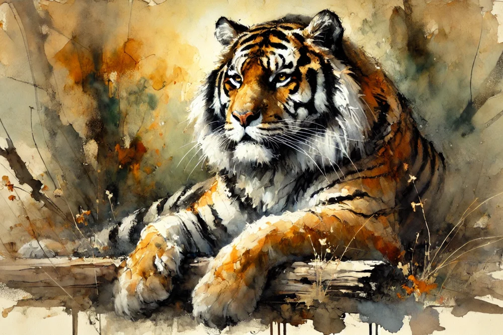 Tijger als krachtdier