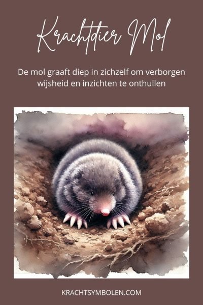 Mol Spirituele betekenis mol