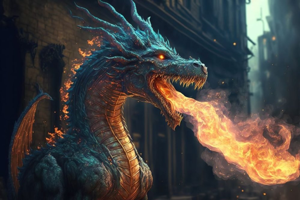 Draak als krachtdier